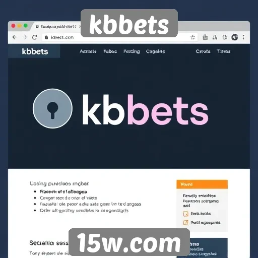 Análise de segurança no site kbbets
